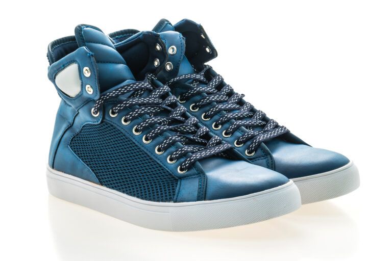 Fashion shoes isolated on white background